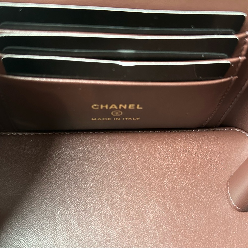 Chanel Small Caviar Vanity Case Rectangle With Ch… - image 4